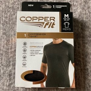 Copper fit compression t-shirt